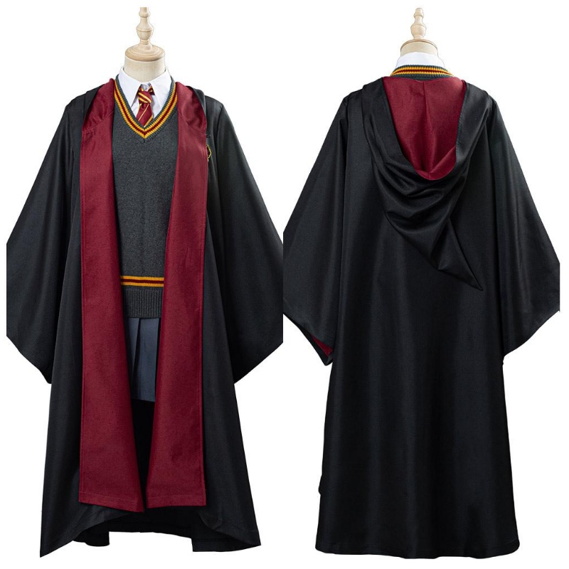 Harry Potter Hermione Granger Gryffindor School Cosplay Vásároljonnagykereskedelmi Halloween jelmezek ömlesztett