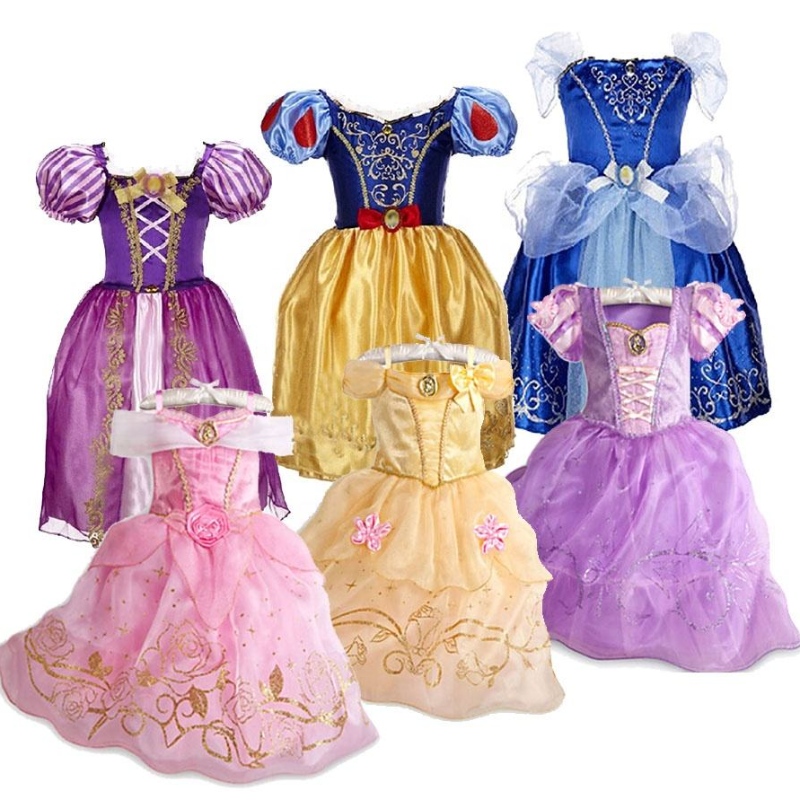 Carnival Encanto Isabella TV film cosplay lányok rövid ujjú virág fodrok hercegnő party ruhadarab jelmezek