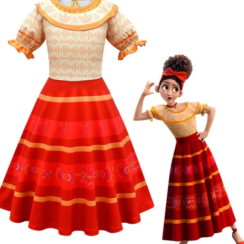 Carnival Encanto Dolores TV Movie cosplay lányok hercegnő ruha party ruha jelmezek