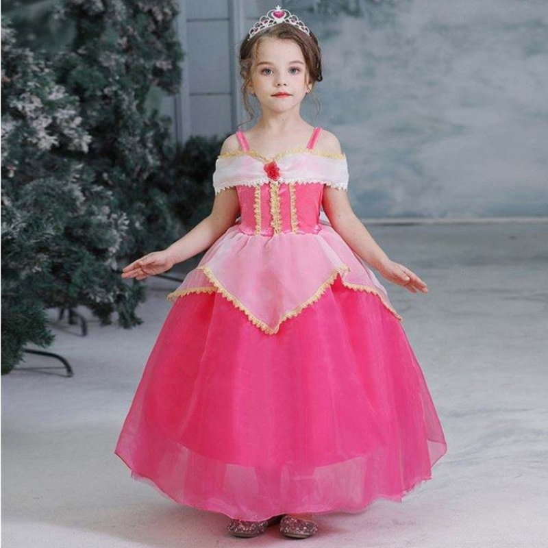 Gyerekek Halloween jelmezek Partyruhás lány hercegnő hercegnő ruha party lányok jelmezekhez