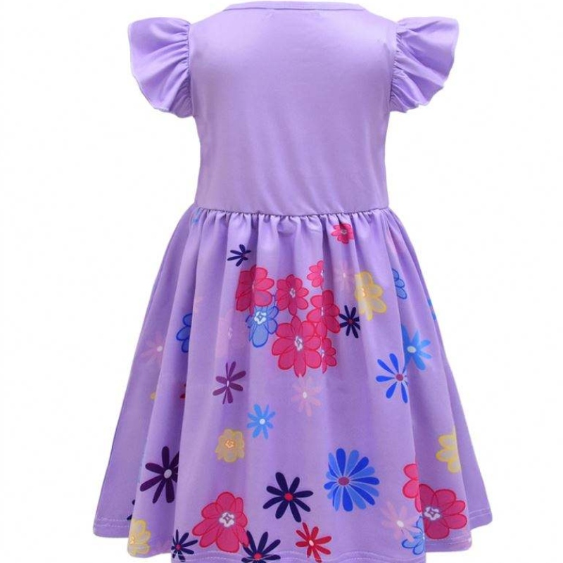 Lányok Encanto Charm ruha Encanto álruhás karneválnyári szűz gyerekek hercegnő midi mirabel Isabela születésnapi party ruha u
