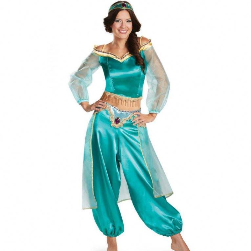 Jasmine hercegnő ruha felnőtt cosplay Halloween jelmez cosplay színpad viselése