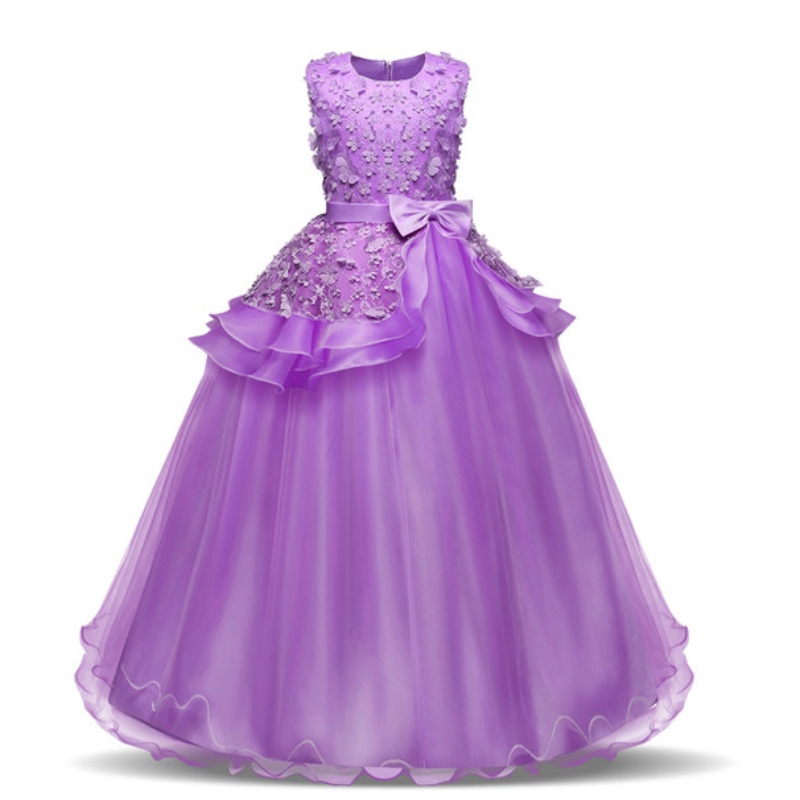Kislány pageant hivatalos ruháknyári party viselő lányok születésnapi ruhák tini lányok 8 14t keresztelő ruha tutu butik ruha