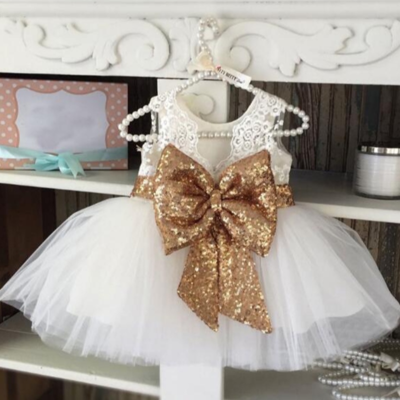 Kislány ruhák baby gyerekeknek 1 2 éves születésnapi party ruha gyerekek elegáns bál ruhát