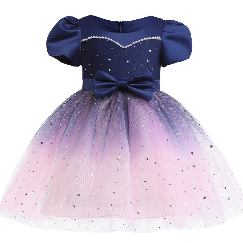 Nyári Elsa hercegnő ruha flitter tutu szoknya gyermekek parti ruhája