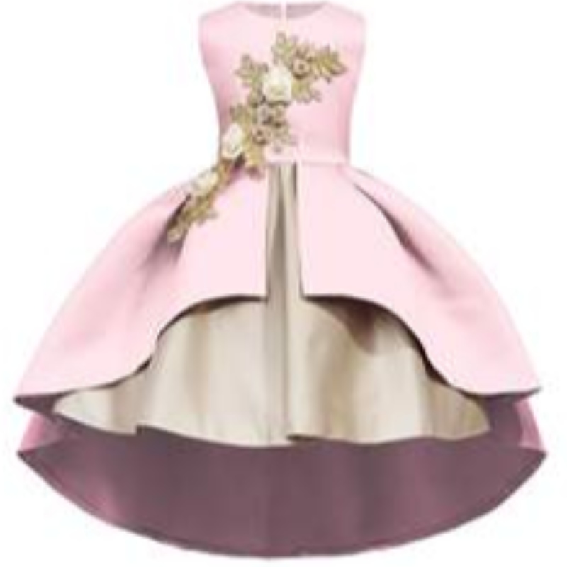 3D Flowers Boutique kisgyermekrétegű ruha ujjatlan hercegnő party ruhák gyerekek születésnapja
