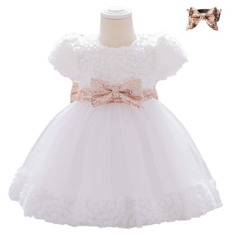Baige Garment Girls Party ruha Baby Frock Design hercegnő születésnapi lány ruhák