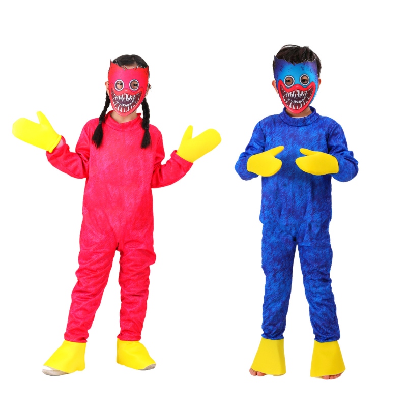 3 darab játék karakter mák playtime bodysuit Halloween mák cosplay maszk gyermekei \\\\ anime cosplay jelmez
