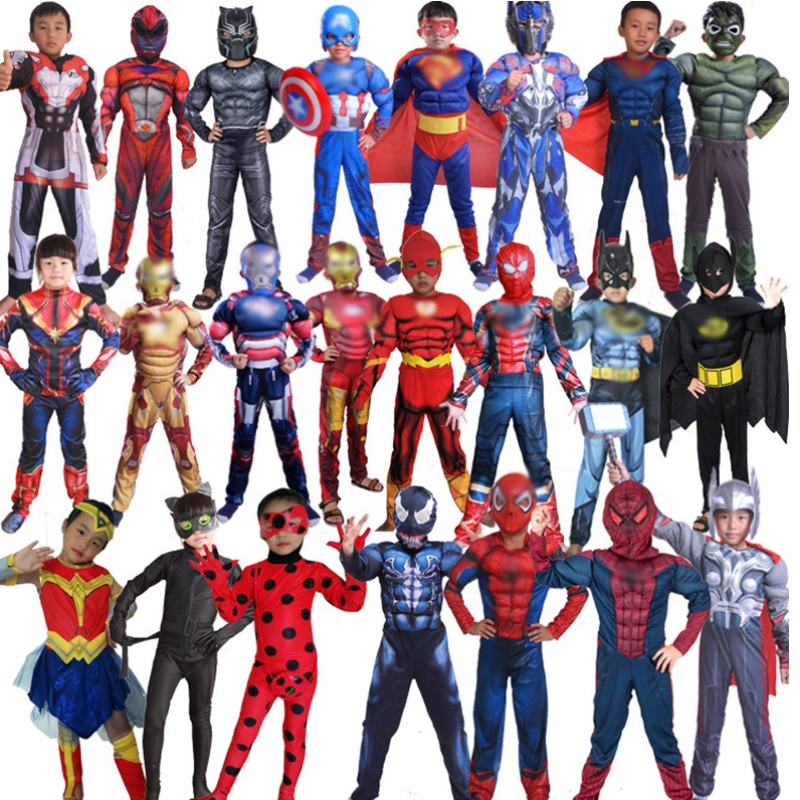 Többfajta Halloween jelmez gyerekek jumpsuit cosplay jelmez