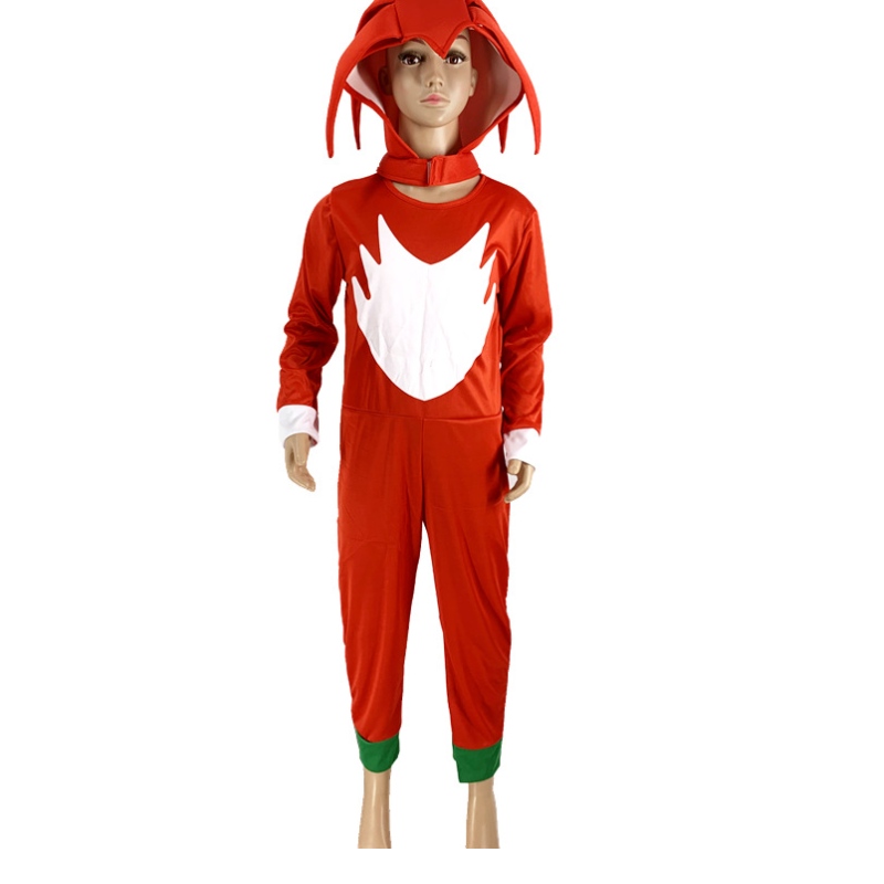Fiú lány Sonic Hedgehog jelmez Sonic jelmez gyerekek Halloween Pártjáték cosplay gyerekek Kék Sonic Jumpsuit