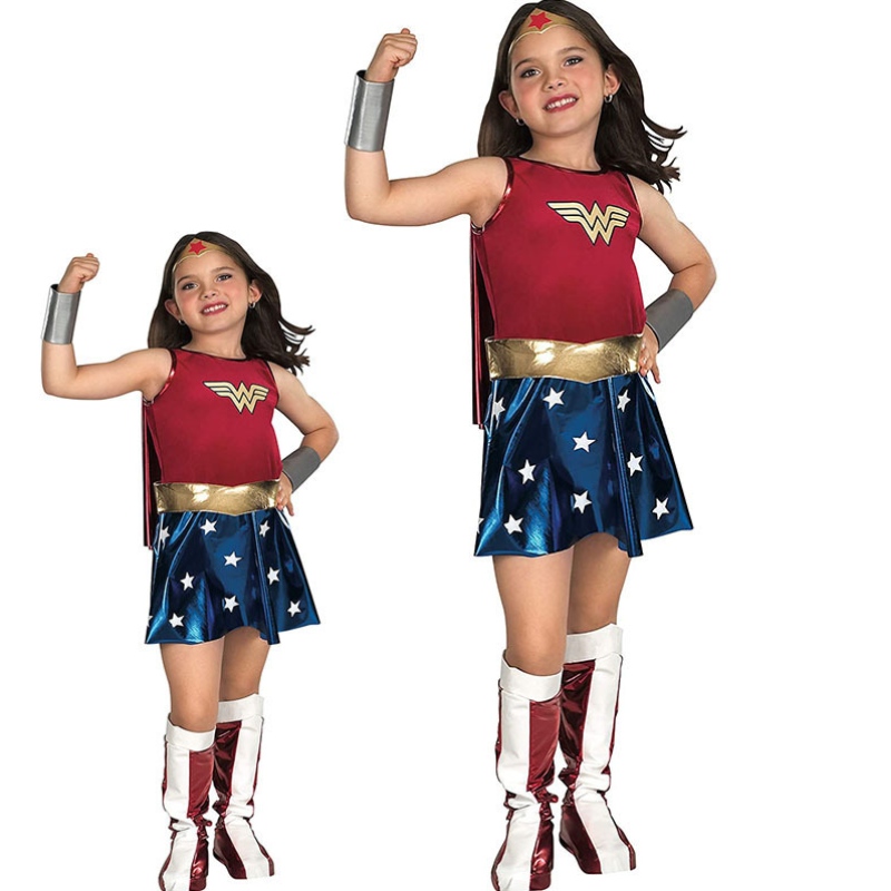 Halloween képregények Diana Women Girls cosplay színpadi előadás jelmez születésnapi partira