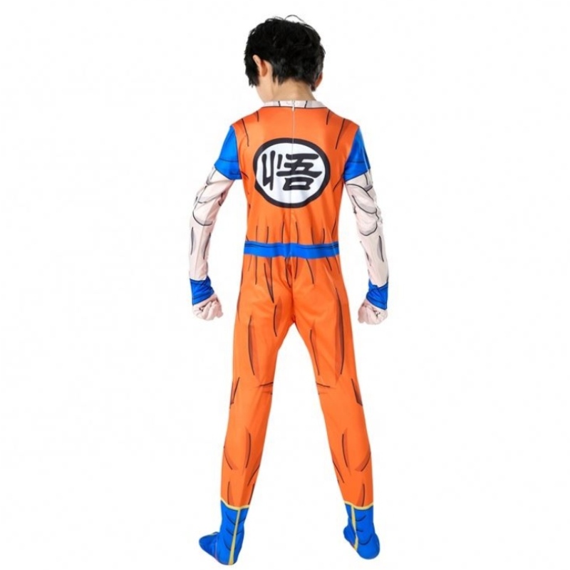 Kína gyár forró eladás japán képregény sárkánygolyók majomkirály akció figura Halloween cosplay anime karakter fia goku jelmezek