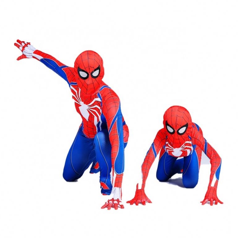 A legjobb ár fekete&red jumpsuit gyerekek&adults tv&movie szuperhős Halloween cosplay gyár ellátás csodálatos Pókember jelmezek