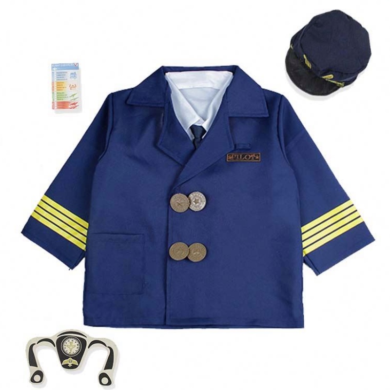 Boy Halloween öltözködési szett gyerekek pilóta jelmez tartozékokkal HCBC-006
