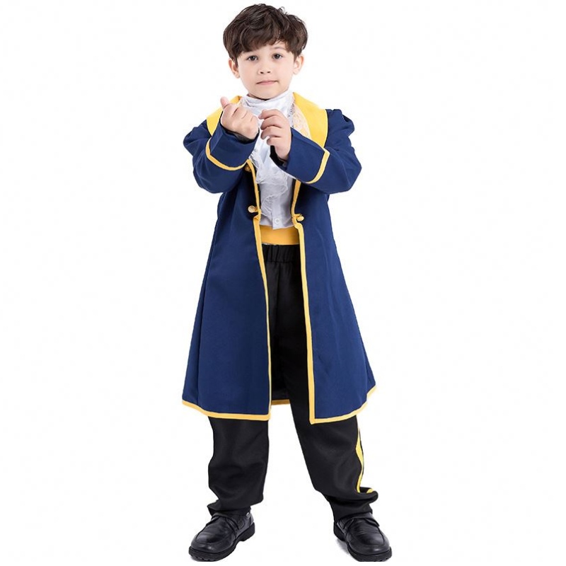 Gyerekek szépség és a vadállat cosplay jelmez Halloween Party férfiak fiú fiúk divatos ruha film herceg \\\\\\\\ jelmez