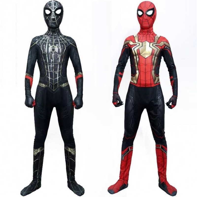 Szuperhős jelmez -test gyerekeknek Halloween cosplay jumpsuit 3D stílusú felnőtt Pókember öltöny cosplay jelmezek