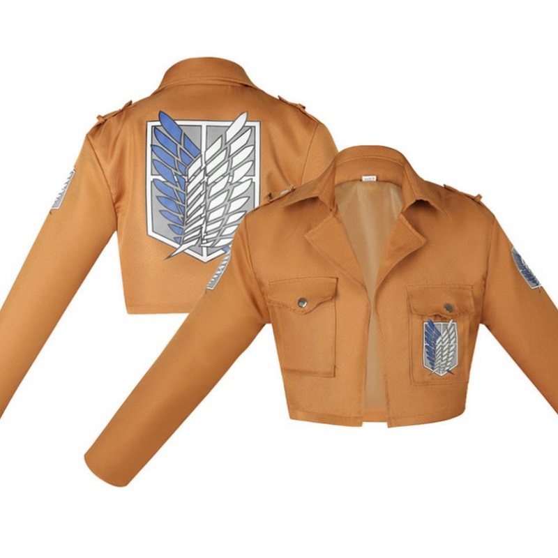 Támadás a Titan Cosplay Shingeki ellen Kyojin Jacket Recon Corps bőr szoknya Hookshot övek Ackerman jelmez forró anime