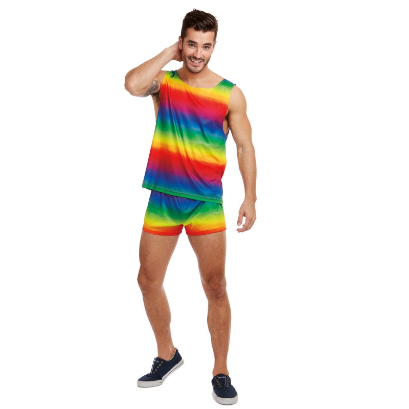 FÉRFI RAINBOW KOSTUME