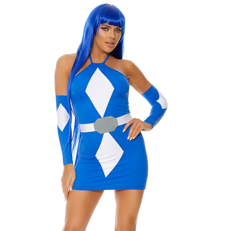 KÉK MEGA POWER SUPERHERO COSTUME