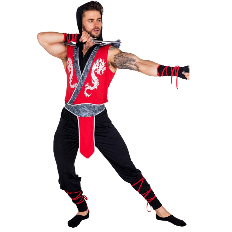 FÉRFI HALÁLOS KÜZDELEM NINJA COSTUME